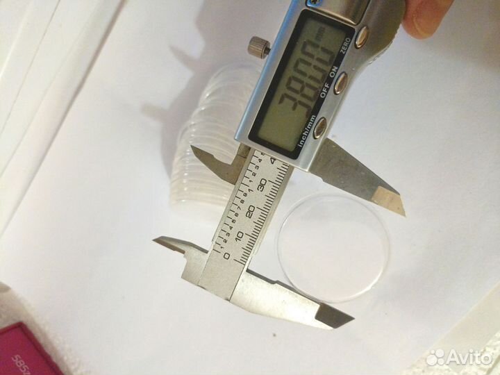 Часы СССР стекла новые с хранения 38мм