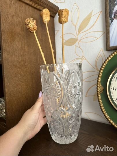 Ваза хрустальная СССР