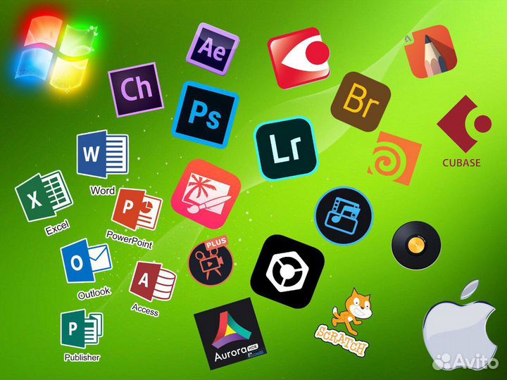 Установка программ windows macOS