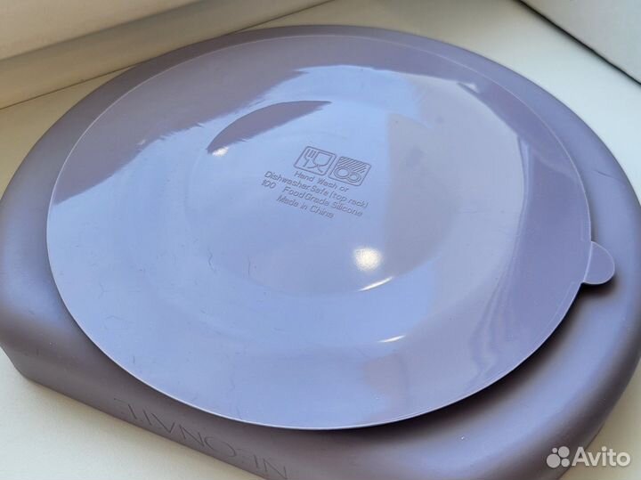 Набор силиконовой посуды для малышей новый