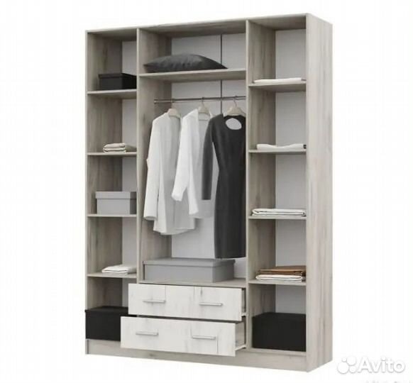 Шкаф Квадро+комод к800 3/2