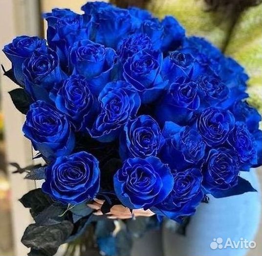 Синие розы. Цветы Букеты с доставкой