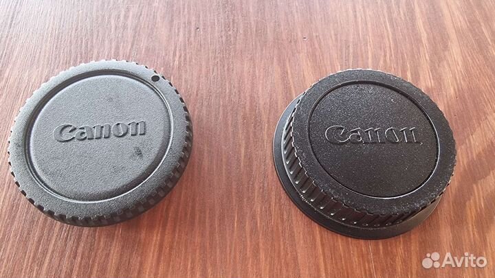 Крышка для тушки и объектива canon