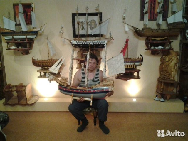 Продам макеты старинных кораблей ручной работы