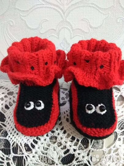 Пинетки для девочки