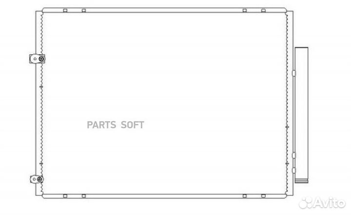 Радиатор toyota sienna