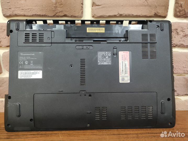 Поддон ноутбука Packard bell TK81