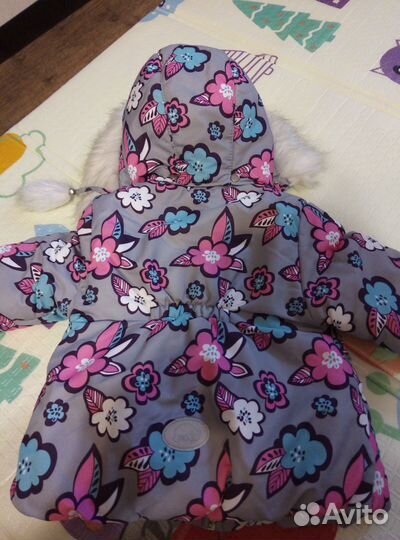 Костюм зима для девочки 80-86