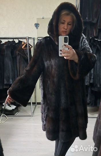 Шуба норковая