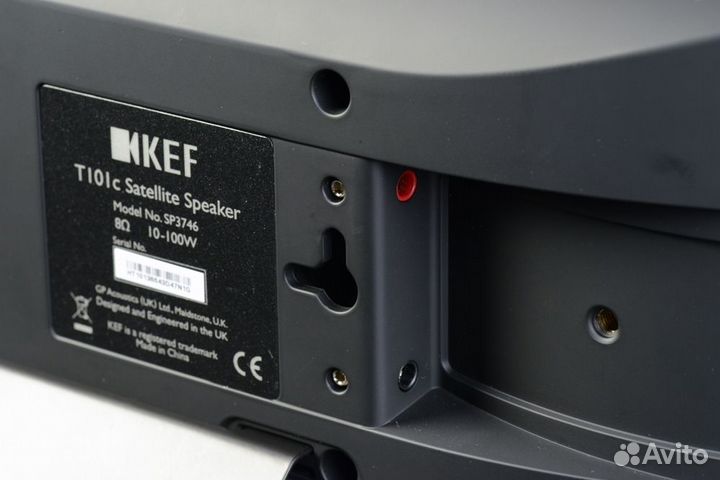 Настенная акустика KEF T101C black