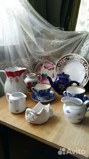 Форфоровая посуда СССР