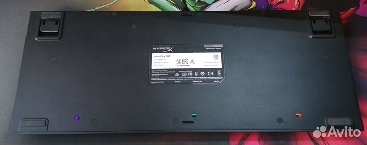 Игровая клавиатура HyperX Alloy Core RGB Black