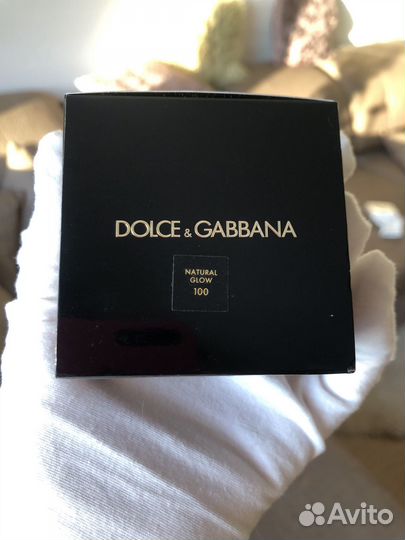 Dolce&gabbana кремовая тональная основа