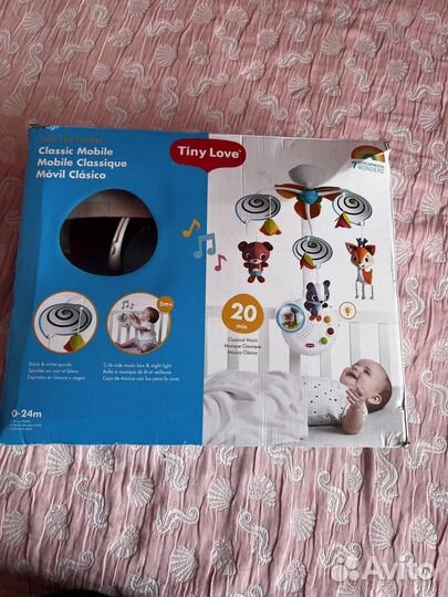 Мобиль на кроватку tiny love музыкальный