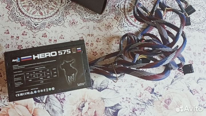Блок питания aerocool hero 575w