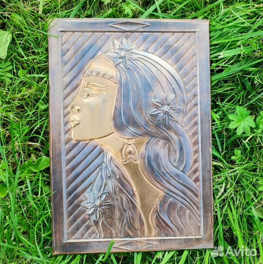 Чеканка медная СССР