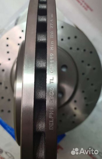 Диск тормозной передний Mercedes S-class W220