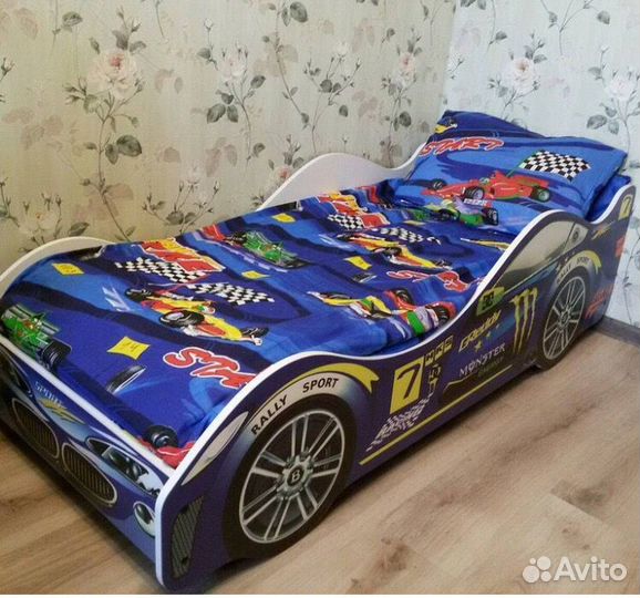 Детская кровать Машина в ассортименте