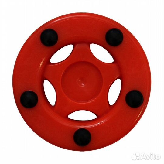 Шайба для стрит-хоккея street puck оранжевая 5