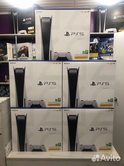 Новые Sony Ps5 1108A с приводом, Trade-In