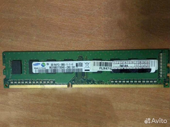 Оперативная память Samsung DDR3 2048/12800/1600 M