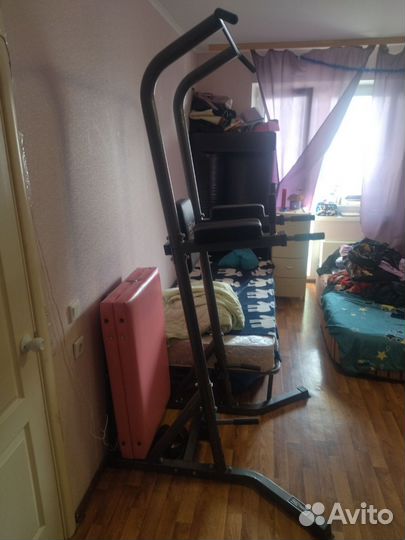 Турник 3 в 1 напольный