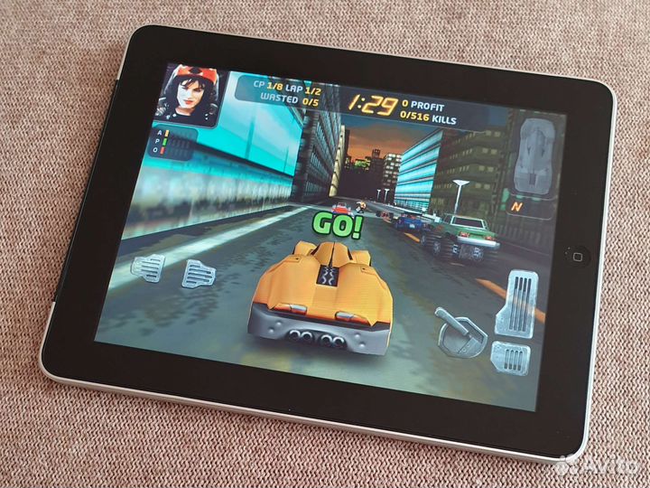 iPad 32gb оригинал, 125игр и программ
