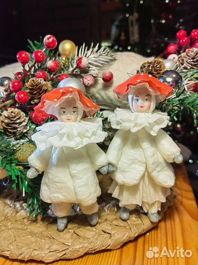 Игрушки из ваты ручной работы