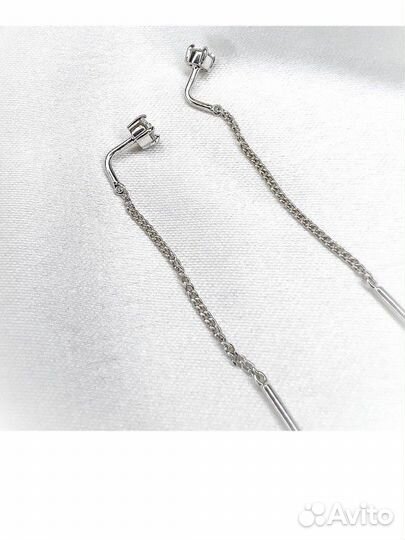 Серьги серебро 925