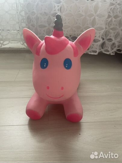 Игрушка попрыгун единорог