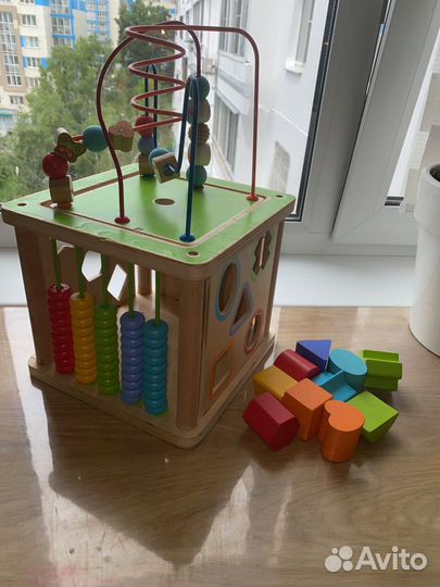 Развивающие деревянные игрушки