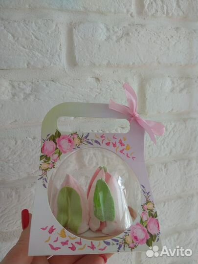 Сладкий букет из зефира