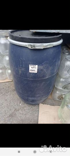 Бочка пластиковая 127 литров б/у