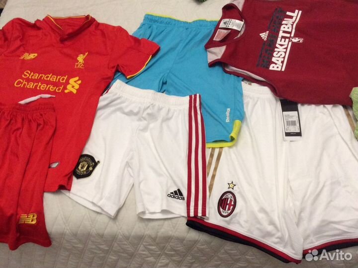 Шорты Adidas, штаныUmbro, Nike Diesel футболки