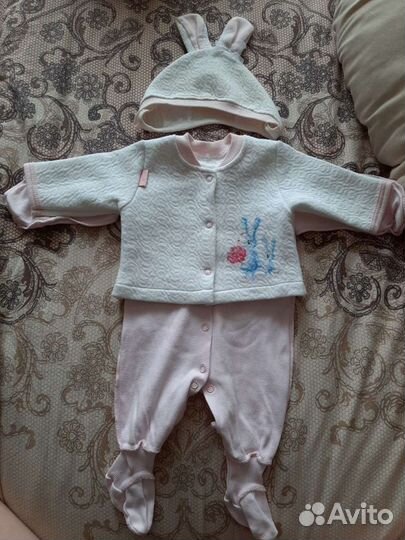 Комплект на выписку для девочки