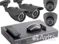 Видеонаблюдение, комплект видеонаблюдения, камеры