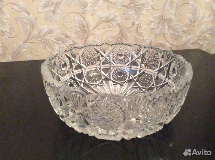 Ваза хрустальная СССР