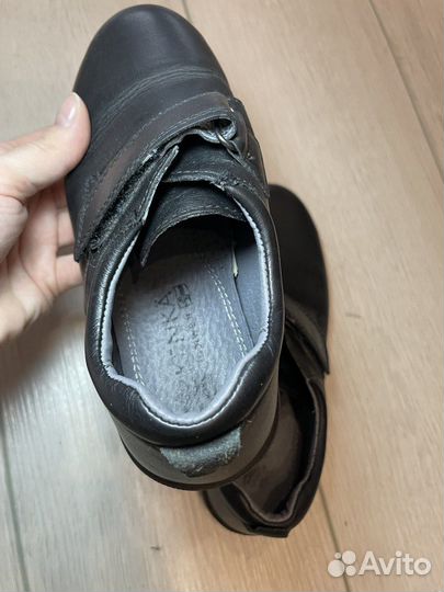 Туфли кожаные на мальчика kanka