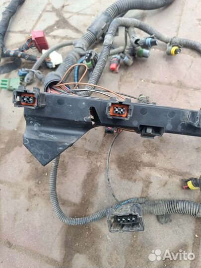 Проводка топливной рампы opel