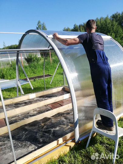 Сборка теплиц