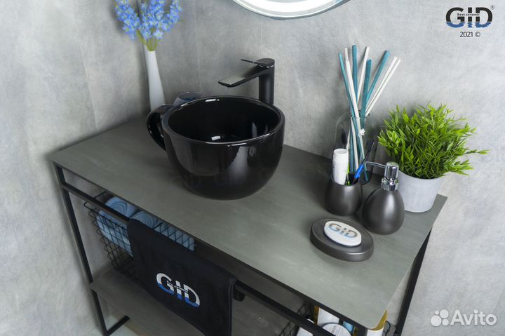 Раковина накладная Gid Nc9077 40 см