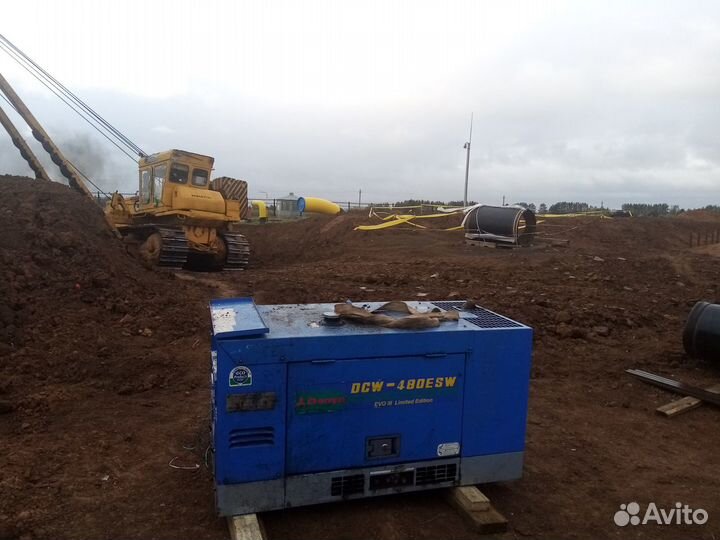 Аренда сварочного генератора Denyo с накс мба4