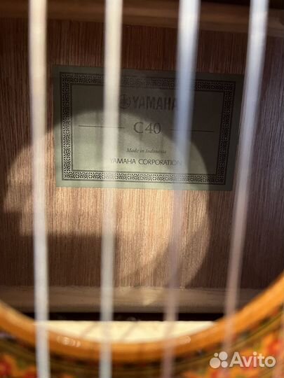 Гитара классическая Yamaha C 40