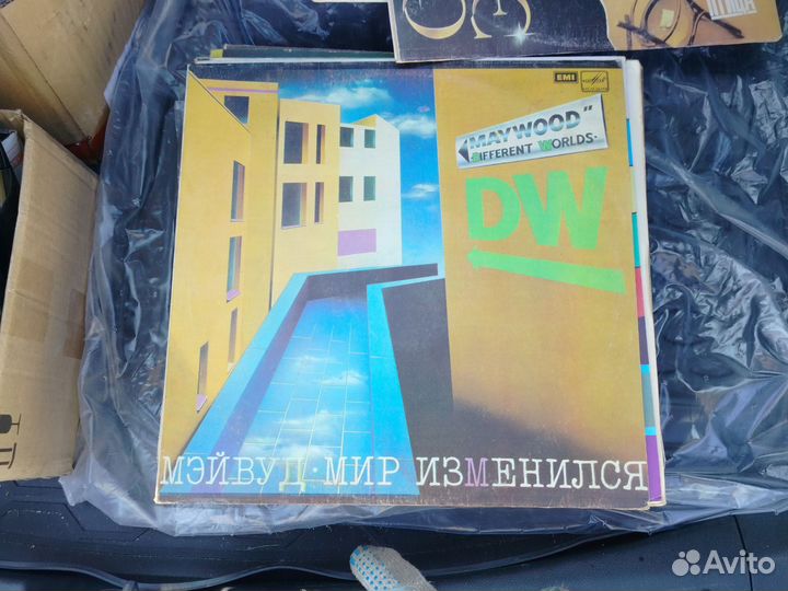 Грампластинки русская и зарубежная музыка