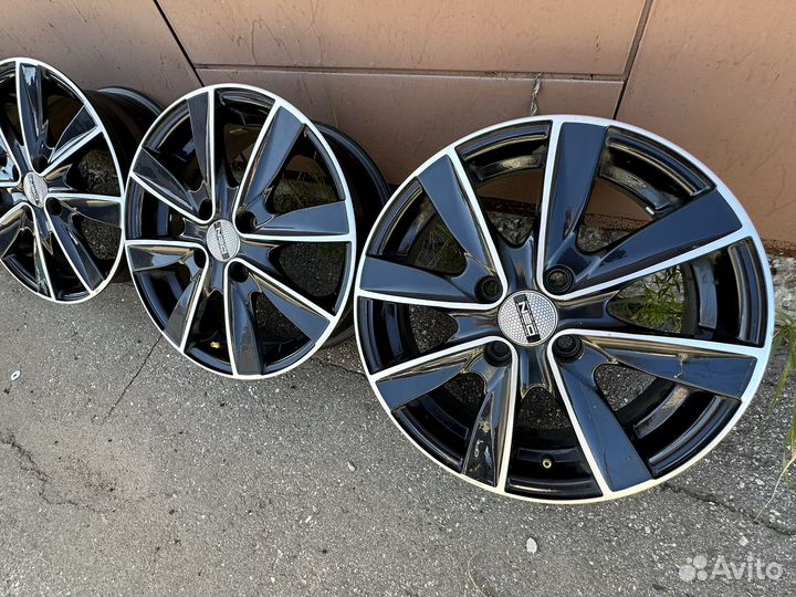 Литые диски R15/4*100 на kia rio, hyundai solaris