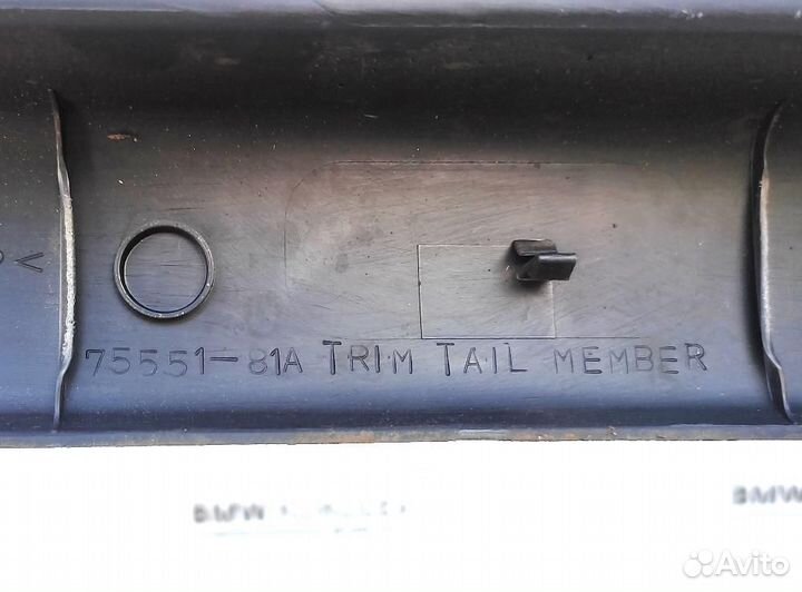 Накладка задней панели Suzuki Jimny