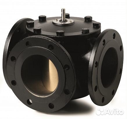 VBF21.125: Клапан поворотный 3-ходовой, фланцевый