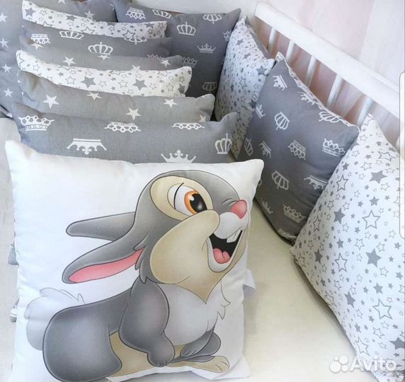 Бортики в детскую кроватку. Смотрите ленту