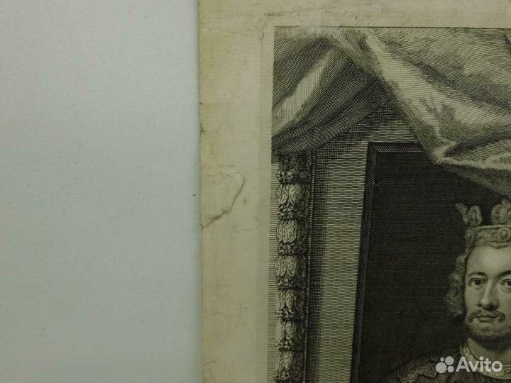 Антикварная англ. гравюра нач. 18 века G vertue