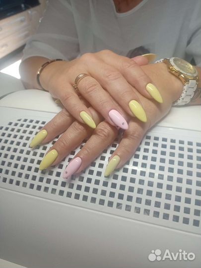 Маникюр с покрытием гель лак